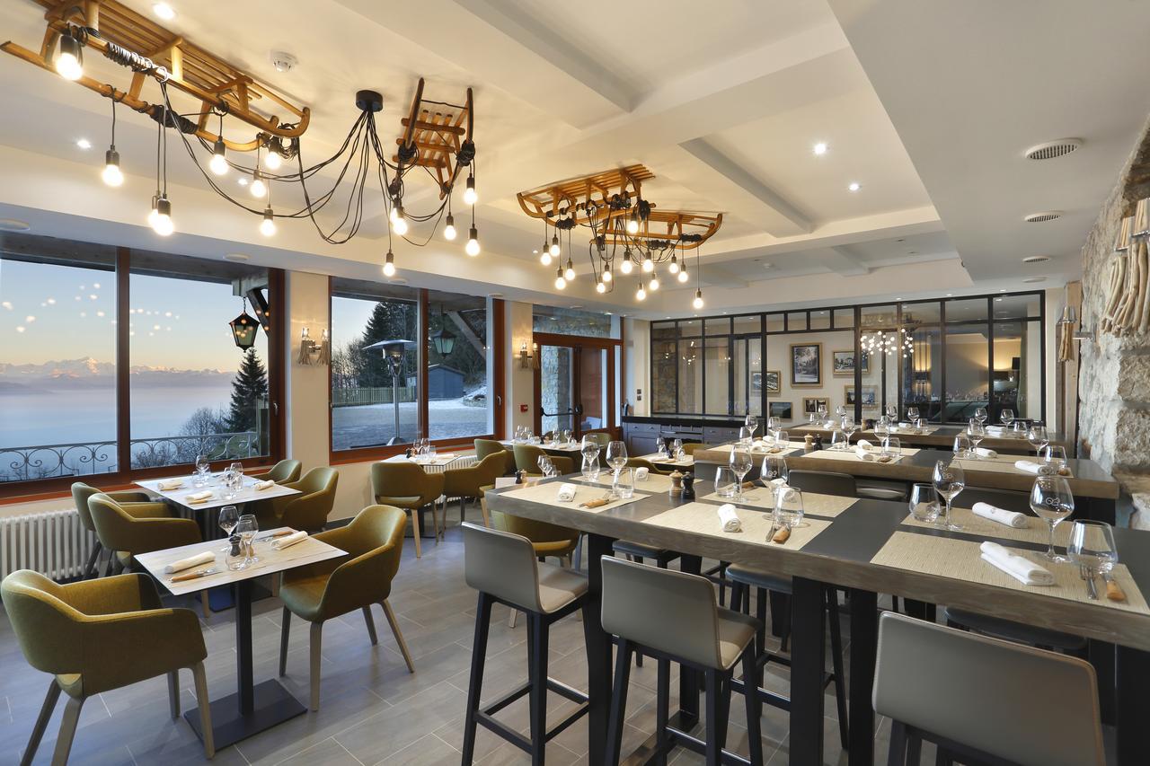 La Mainaz Hotel Restaurant Geneve - Gex - Mijoux Buitenkant foto